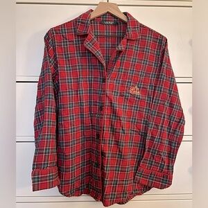 Ralph Lauren Plaid Pajama Set